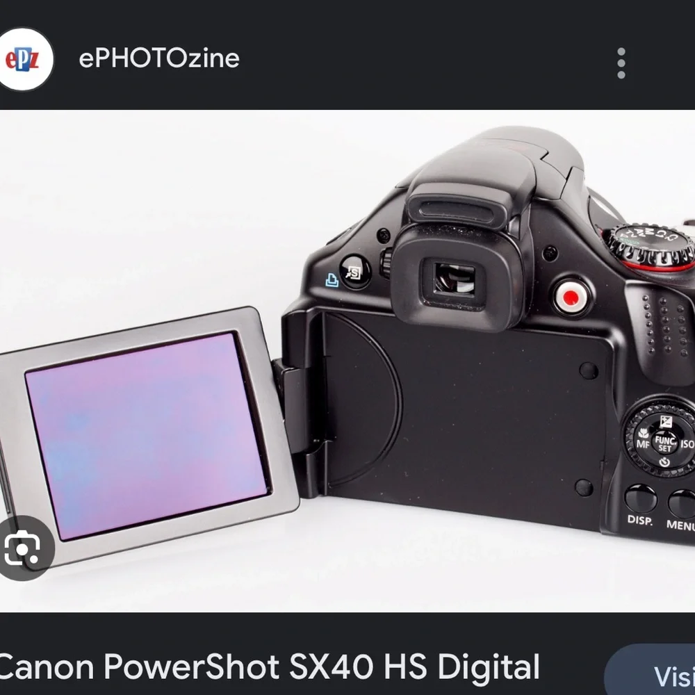 Canon Powershot sx40 HS